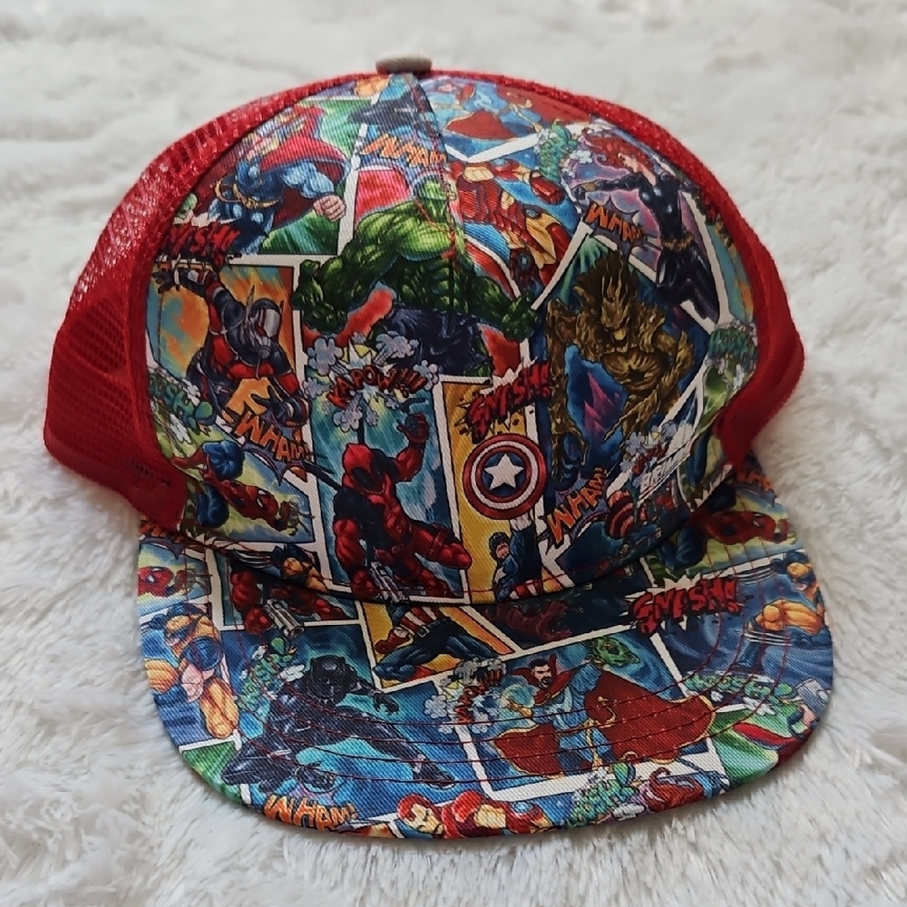 Brimmz Marvel Kids Superhero Cap - Red
